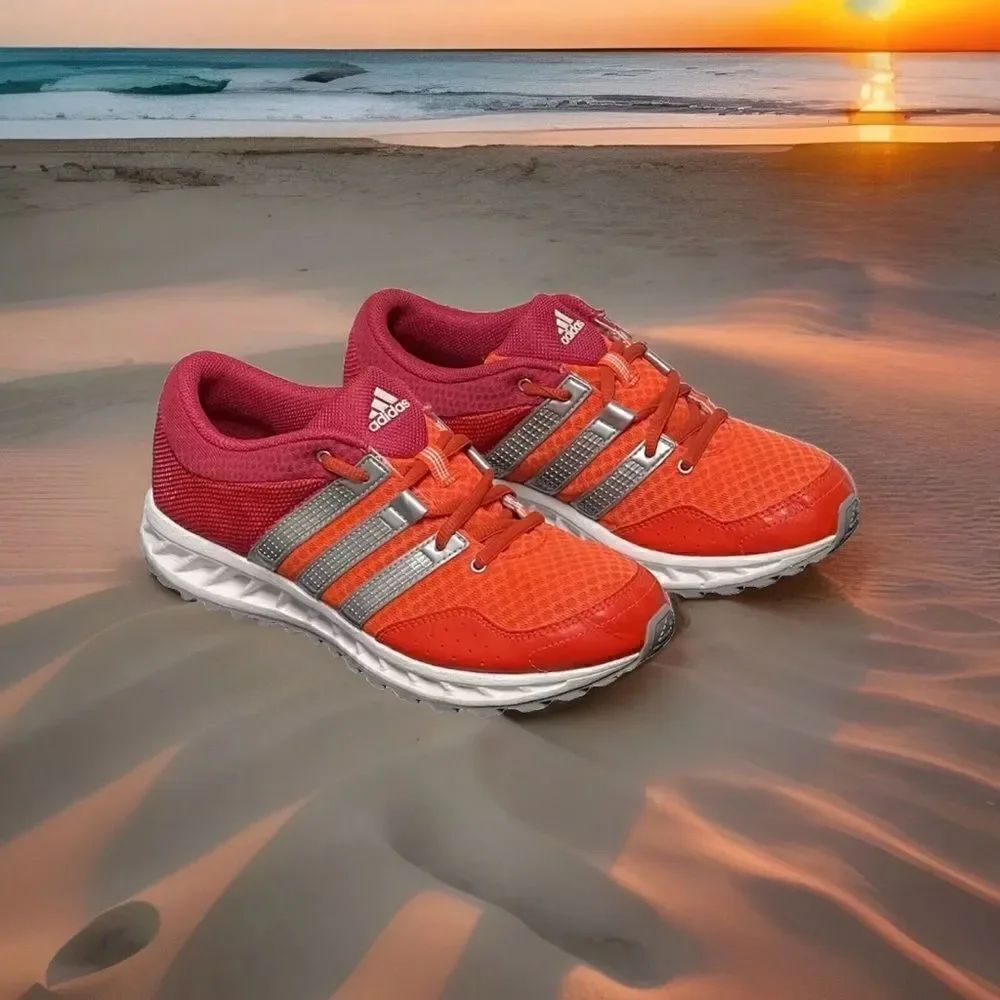 adidas Energy Boost Women's Red Running Shoes Size 6M